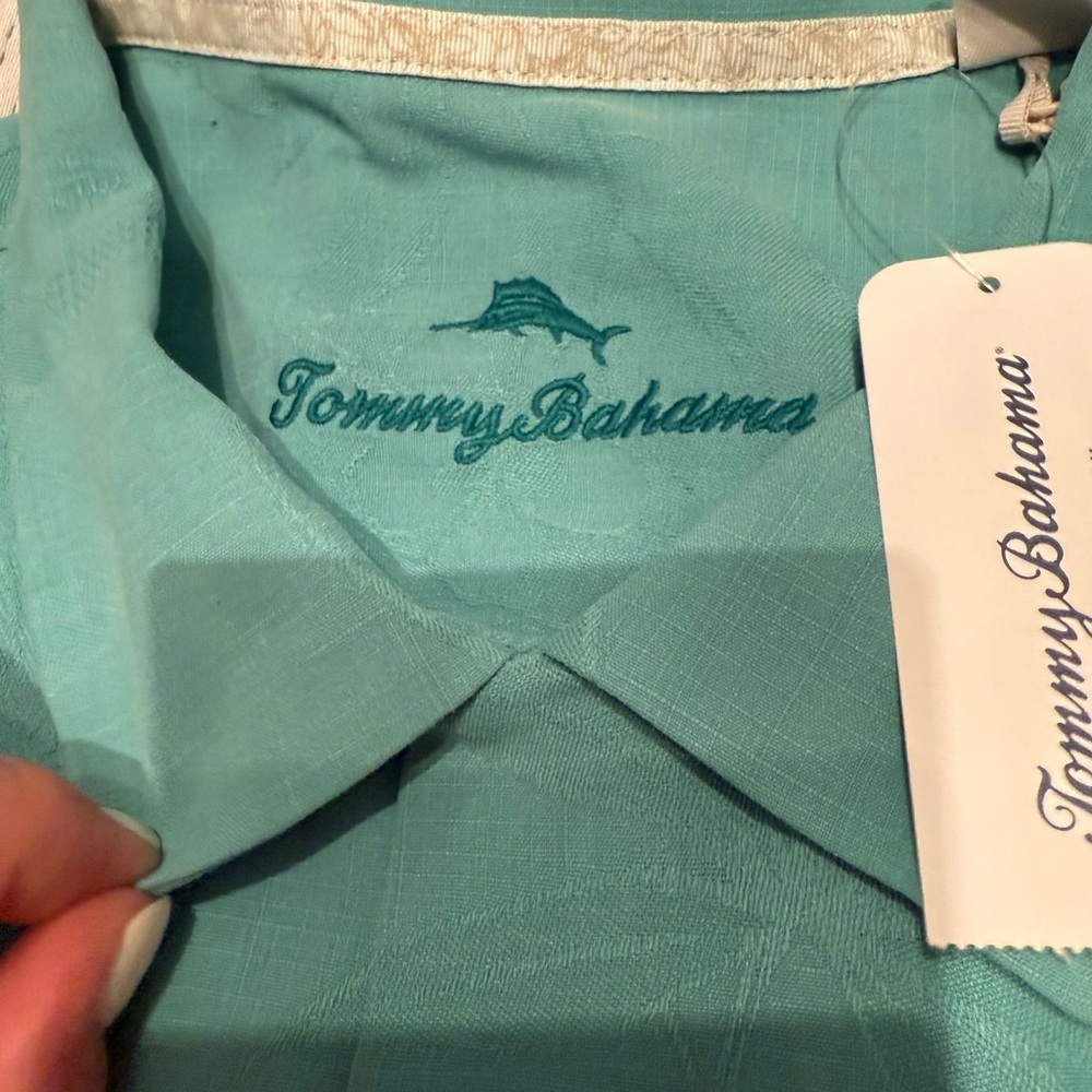 Tommy Bahama Aqua Casual Button Down Shirt - Picture 3 of 4